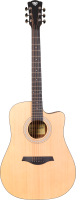 Акустическая гитара Rockdale Aurora D3 C NAT Satin / A158191 (натуральный) - 