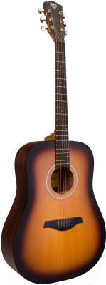 Акустическая гитара Rockdale Aurora D3 SB Satin / A158196 (санберст)