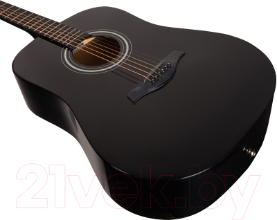 Акустическая гитара Rockdale Aurora D5 BK Gloss / A158199 (черный)