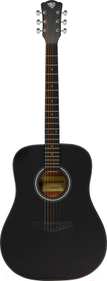 Акустическая гитара Rockdale Aurora D5 BK Satin / A161008 (черный)