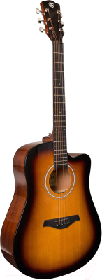 Акустическая гитара Rockdale Aurora D5 C SB Gloss / A158187 (санберст)