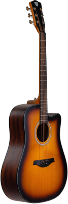 Акустическая гитара Rockdale Aurora D5 C SB Satin / A161001 (санберст)