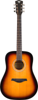 Акустическая гитара Rockdale Aurora D5 SB Gloss / A158192 (санберст) - 