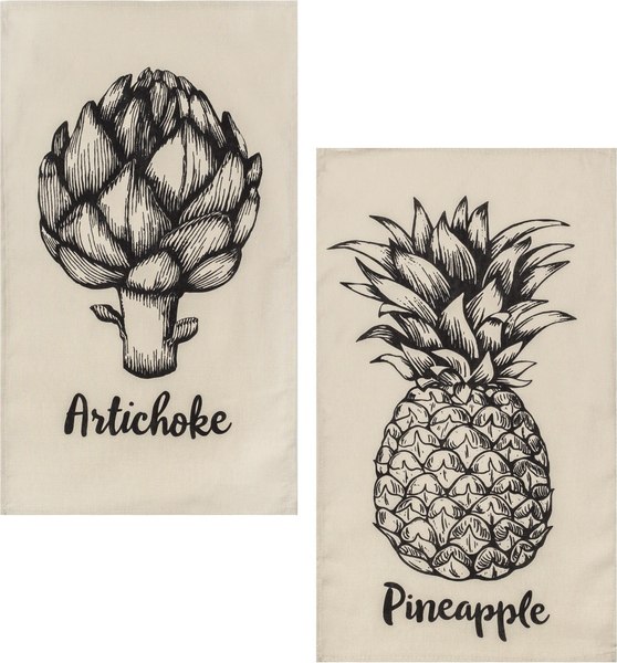 Набор полотенец Доляна Pineapple / 7635119