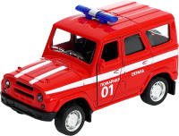 Масштабная модель автомобиля Автоград УАЗ Hunter Пожарная охрана 5868-B / 9351062 - 