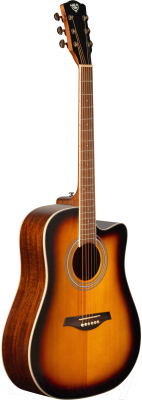 Акустическая гитара Rockdale Aurora D6 C SB Gloss / A161037 (санберст)