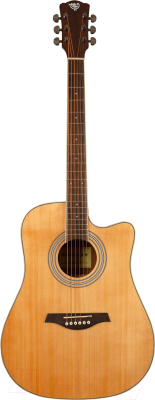 Акустическая гитара Rockdale Aurora D6 С NAT Gloss / A161047