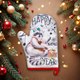 Рукавица-прихватка Доляна Happy new year / 9569080 - 