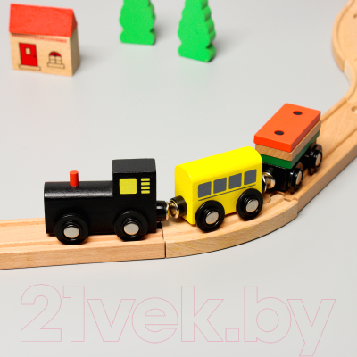 Железная дорога игрушечная Лесная мастерская 9668750