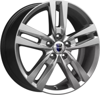 

Литой диск, Rassvet 16x6.5" 5x114.3мм DIA 66.1мм ET 40мм Дарк платинум