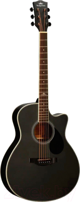 Акустическая гитара Kepma A1C Black / A146961 (черный)