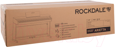 Цифровое фортепиано Rockdale Arietta White / A159361 (белый)