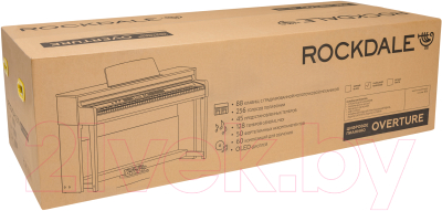 Цифровое фортепиано Rockdale Overture Rosewood / A150978 (палисандр)