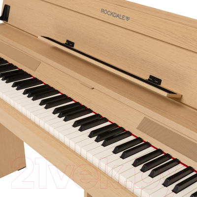 Цифровое фортепиано Rockdale Virtuoso Oak / A172230 (светлый дуб)