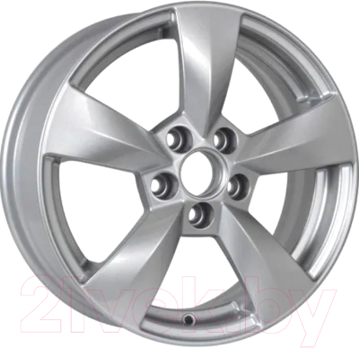 Литой диск KDW KD1543 Rapid NH 15x6" 5x100мм DIA 57.1мм ET 38мм Silver Painted