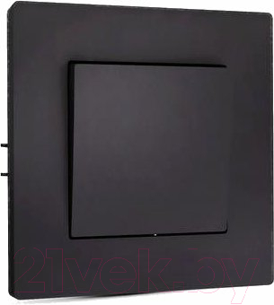 Выключатель Tokov Electric Pixel TKE-PX-V1F-C14 (карбон)