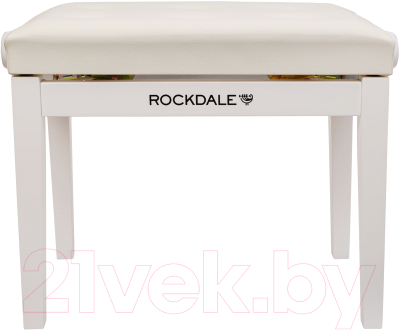 Банкетка для музыкантов Rockdale Rhapsody 130 White / A124586 (белый)