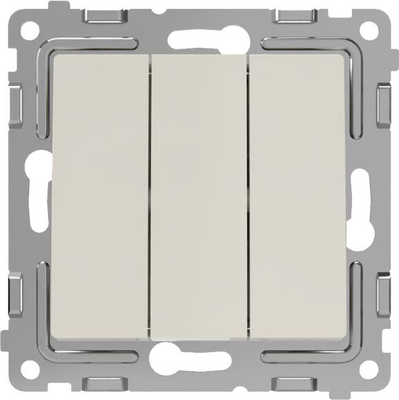 Выключатель Tokov Electric Pixel TKE-PX-V3-C02 (бежевый) -