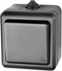 Выключатель Tokov Electric Dita TKL-DT-V1-C14-IP54 (карбон) - 