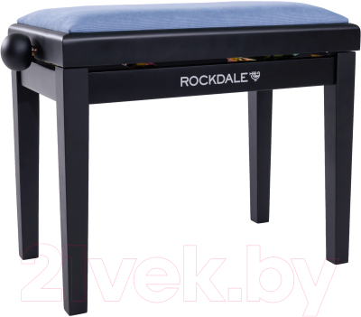 Банкетка для музыкантов Rockdale Rhapsody 131 SV Black Royal Blue / A172218 (черный матовый)