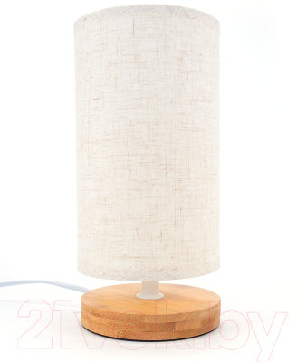 Прикроватная лампа ArtStyle HT-728WBG (бежевый/дерево/ткань)