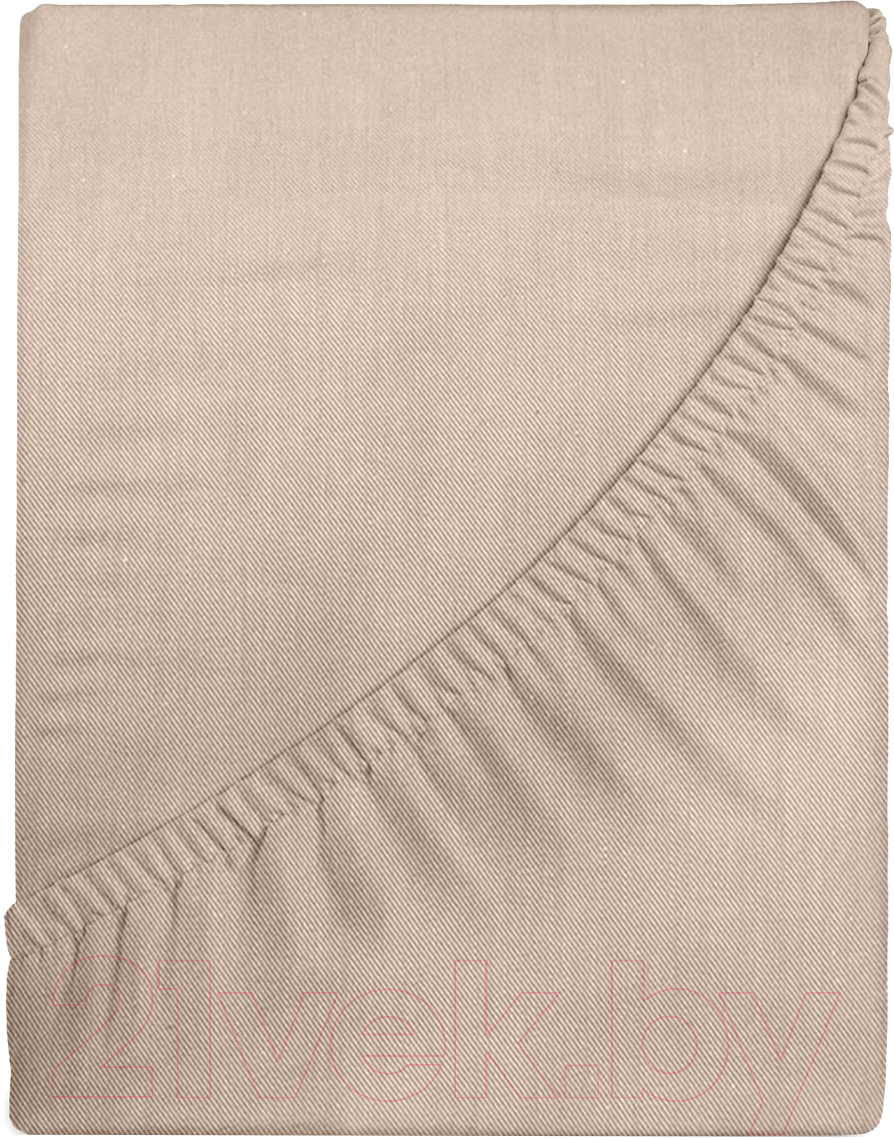 Простыня Verossa Verossa на резинке 200x200x20 / 776171 (Melange Praline)