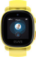 Умные часы детские Elari KidPhone 4G Lite / KP-4G L (желтый) - 