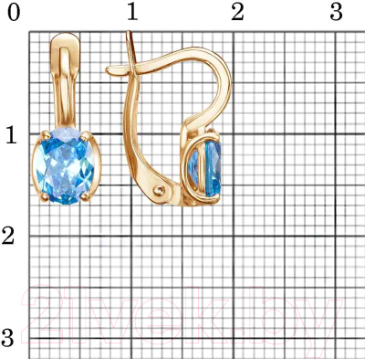 Серьги Красная Пресня 34813773Ак