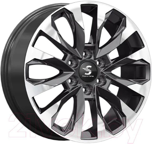 Литой диск SKAD Premium КР007 Haval H9 20x8" 6x139.7мм DIA 75.1мм ET 42мм (Diamond Black Gris)