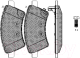 Миниатюра изображения товара Тормозные колодки Icer 181758-700