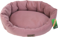 Лежанка для животных Кот и Пёс Нэнси №1 / Д5546М-С (розовый) - 