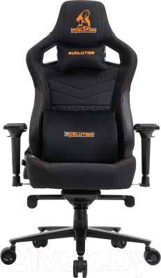 Кресло геймерское Evolution Nomad Pro (черный/оранжевый)