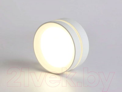 Точечный светильник Ambrella GX53 TN5391 SWH/FR (белый песок/белый матовый)