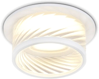 Точечный светильник Ambrella TN1251 SWH/CL (белый песок/прозрачный) - 