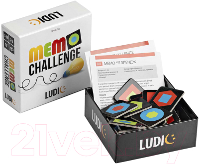 Настольная игра Ludic Мемо челлендж / MU27408