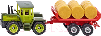 Трактор игрушечный Siku MB-trac с прицепом для тюков / 1670