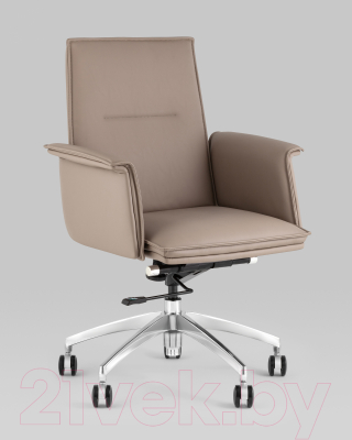 Кресло офисное TopChairs Regenta A335-1A 8383-31 (бежевый)