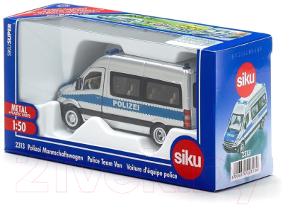 Автомобиль игрушечный Siku Микроавтобус полицейский Mercedes Sprinter / 2313