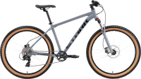 Велосипед STARK Hunter 27.2+ HD 2024 (16, серый/черный) - 