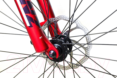 Велосипед STARK Router 29.3 HD 2024 (22, ярко-красный/темно-фиолетовый)