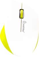 Мышь SmartBuy 309AG / SBM-309AG-WL (белый/лимон) - 