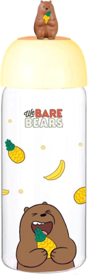 Бутылка для воды Miniso We Bare Bears Collection 5.0 / 6734