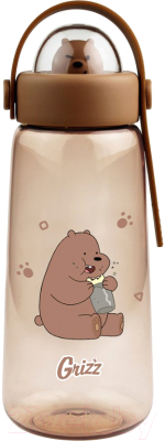 Бутылка для воды Miniso We Bare Bears Collection 3753