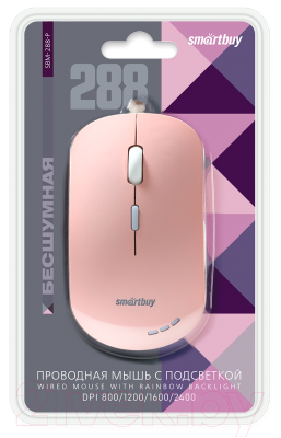 Мышь SmartBuy 288 / SBM-288-P (розовый)