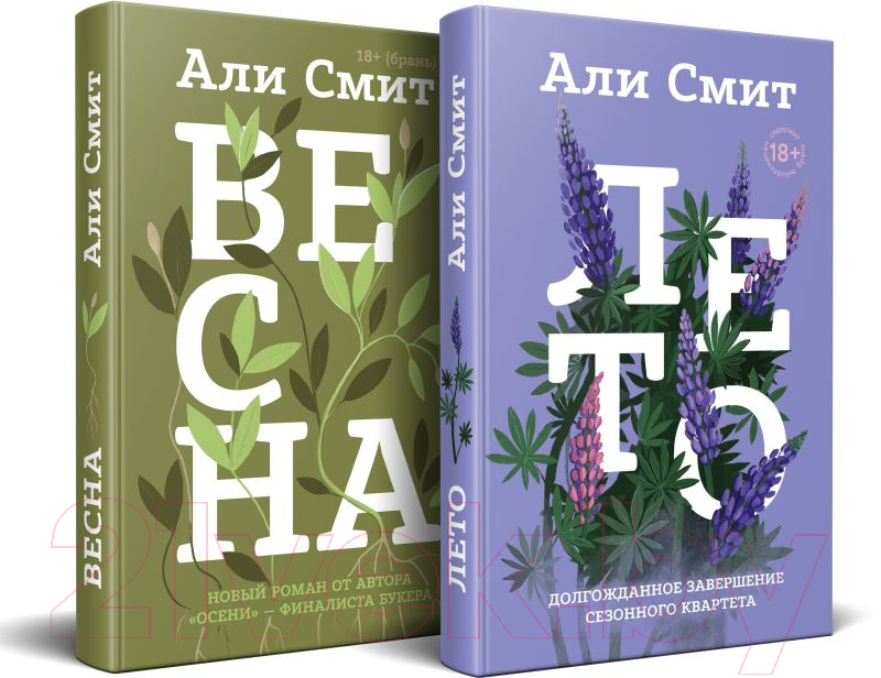 Набор художественных книг Эксмо Весна. Лето / 9785041996574 (Смит А.) — фото 1