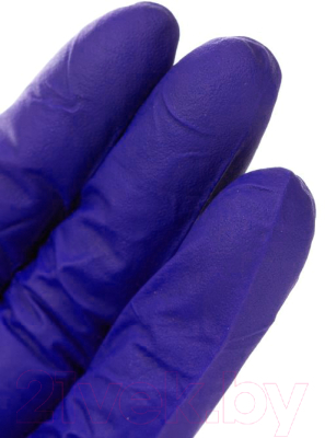 Перчатки одноразовые Mercator Nitrylex PF текстурированные нестерильные неопудренные (М, фиолетовый)