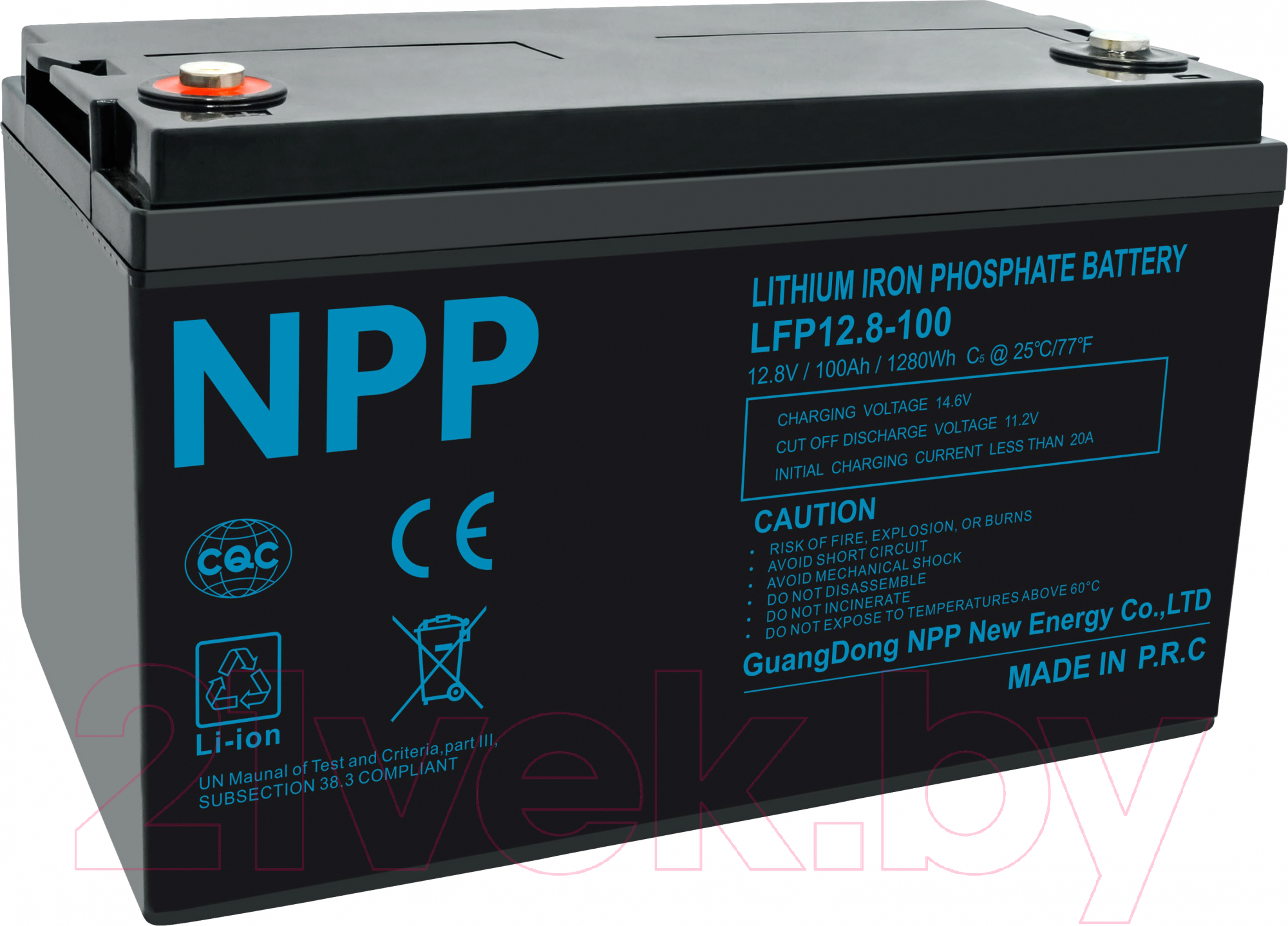 Батарея для ИБП NPP LiFePO4-X 12.8V 100Ah / NSFD100Q10-LFP-X
