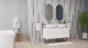 Миниатюра изображения товара Тумба под умывальник Belux Джаз НП 140-04 (1, белый глянцевый)