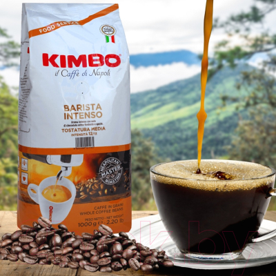 Кофе в зернах Kimbo Barista Intenso (1кг)