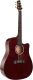 Акустическая гитара NG DM411SC BR (вишневый) - 